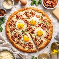 Pizza Carbonara