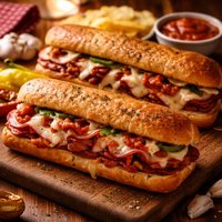 Pizza Hut Hot Submarine Sandwiches