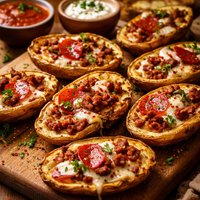 Pizza Pan Potato Skins