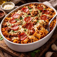 Pizza Pasta Bake
