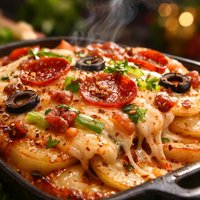 Pizza Potato Bake