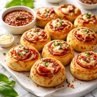 Pizza Rolls Using Pillsbury Refrigerator Biscuits