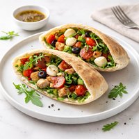 Pizza Salad Pita Pockets