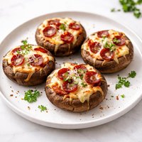 Pizza Stuffed Mushrooms