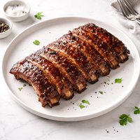 Plain Baby Back Ribs from the Oven