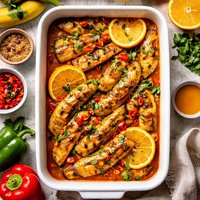 Plantain Baked in Orange Juice Trinidad