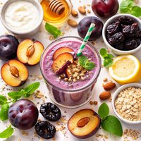 Plum and Prune Smoothie