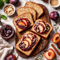 Plum Butter Bread