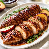 Plum Glaze Turkey Tenderloins