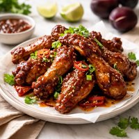 Plum Sauced Wings