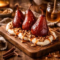 Poached Pear Delight