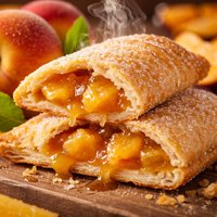 Pocket Peach Cake Pillsbury