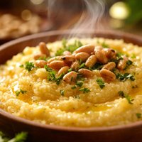 Polenta and Pine Nuts