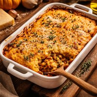 Polenta Pumpkin Casserole