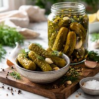 Polish Dill Pickles Country Style