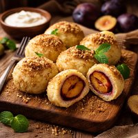Polish Plum Dumplings