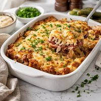 Polish Reuben Casserole