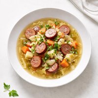 Polish Sausage and Cabbage Soup