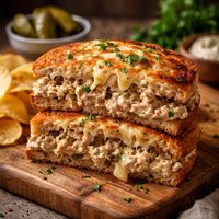 Polish Tuna Melt Sandwich