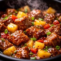 Polynesian Barbecued Pork Crock Pot