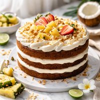 Polynesian Cake and Cream Frosting