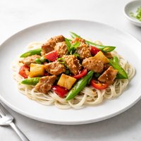 Polynesian Pineapple Turkey and Noodles