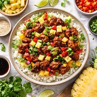 Polynesian Pork and Rice