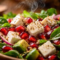 Pomegranate and Feta Salad