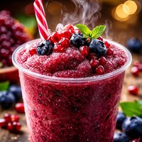 Pomegranate Blueberry Freeze