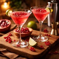 Pomegranate Cosmopolitans