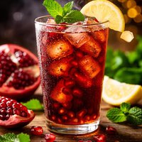 Pomegranate Iced Tea