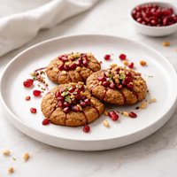 Pomegranate Molasses and Pine Nut Cookies