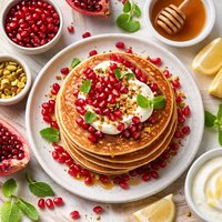 Pomegranate Pancakes