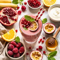 Pomegranate Passion Smoothie