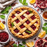 Pomegranate Pie