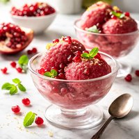 Pomegranate Sorbet