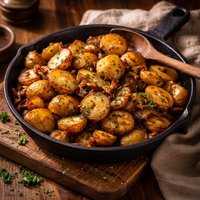 Pommes De Terre a L Etouffee Pan Fried Potatoes