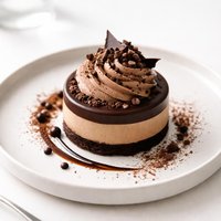 Pompadour Pudding with Chocolate Fluff