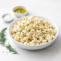 Popcorn with Rosemary Infused Oil