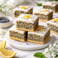 Poppy Seed Squares