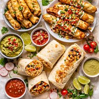 Poquito and Grande Taquitos and Burritos