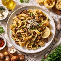 Porcini Mushroom Pasta