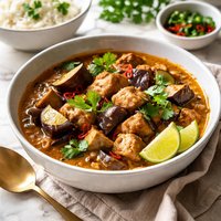Pork and Eggplant Aubergine Curry