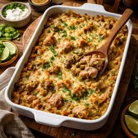 Pork and Green Chili Casserole