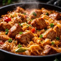 Pork and Sauerkraut Goulash