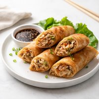 Pork and Shrimp Egg Rolls