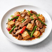 Pork and Tofu Stir Fry