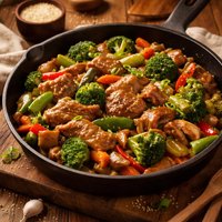 Pork and Vegetable Stir Fry
