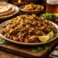 Pork Carnitas with Green Chiles