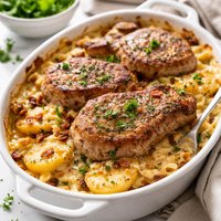 Pork Chop and Potato Casserole